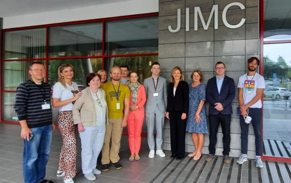 Lietuvos ambasados Italijoje atstovų vizitas IMC